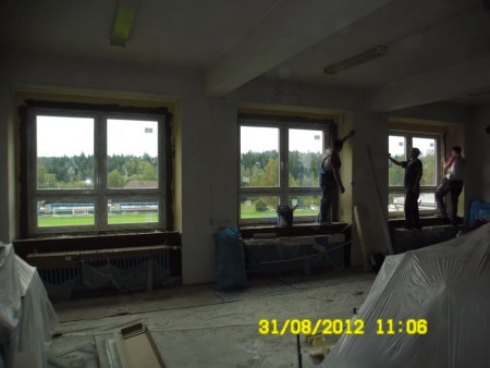 výměna oken škola Svratka