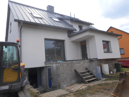 nový stav - zateplení, fasdáda - RD N.M.N.M. - 2025